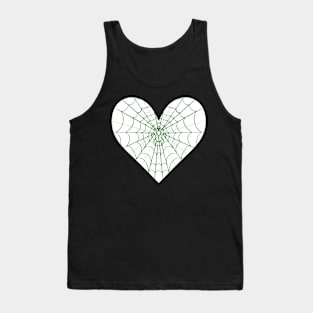 Spider Web Heart V14 Tank Top